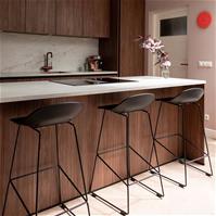 Sfeerfoto Barhocker Ellen skandinavisches Design schwarz 76 cm