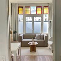 Sfeerfoto Samt Sofa Memphis 3-Sitzer beige