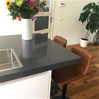 Sfeerfoto Barhocker Leder Boston höhenverstellbar cognac 60-76 cm