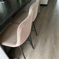 Sfeerfoto Barhocker Samt Mikky 65 - 78 cm taupe