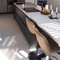 Sfeerfoto Barhocker Samt Frenkie 60 - 76 cm taupe