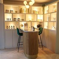 Sfeerfoto Barhocker Samt Mikky 65 - 78 cm grün