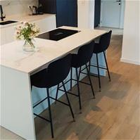 Sfeerfoto Barhocker Samt Mikky 65 - 78 cm schwarz