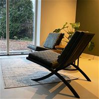 Sfeerfoto Design fauteuil Madrid velvet groen