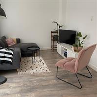 Sfeerfoto Velvet fauteuil Malaga roze