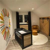 Sfeerfoto Samt Sessel Billy modern ockergelb/cognac