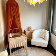 Sfeerfoto Teddy bouclé fauteuil Nora wit